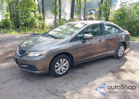 2014 Honda Civic Lx from USA, damaged, VIN 19XFB2F5XEE205584